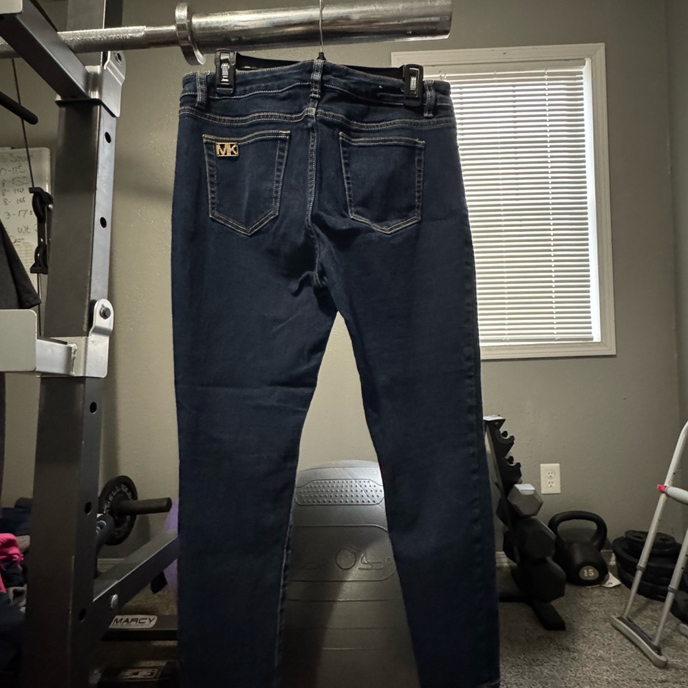 Michael Kors Navy Denim Pants- Size 10